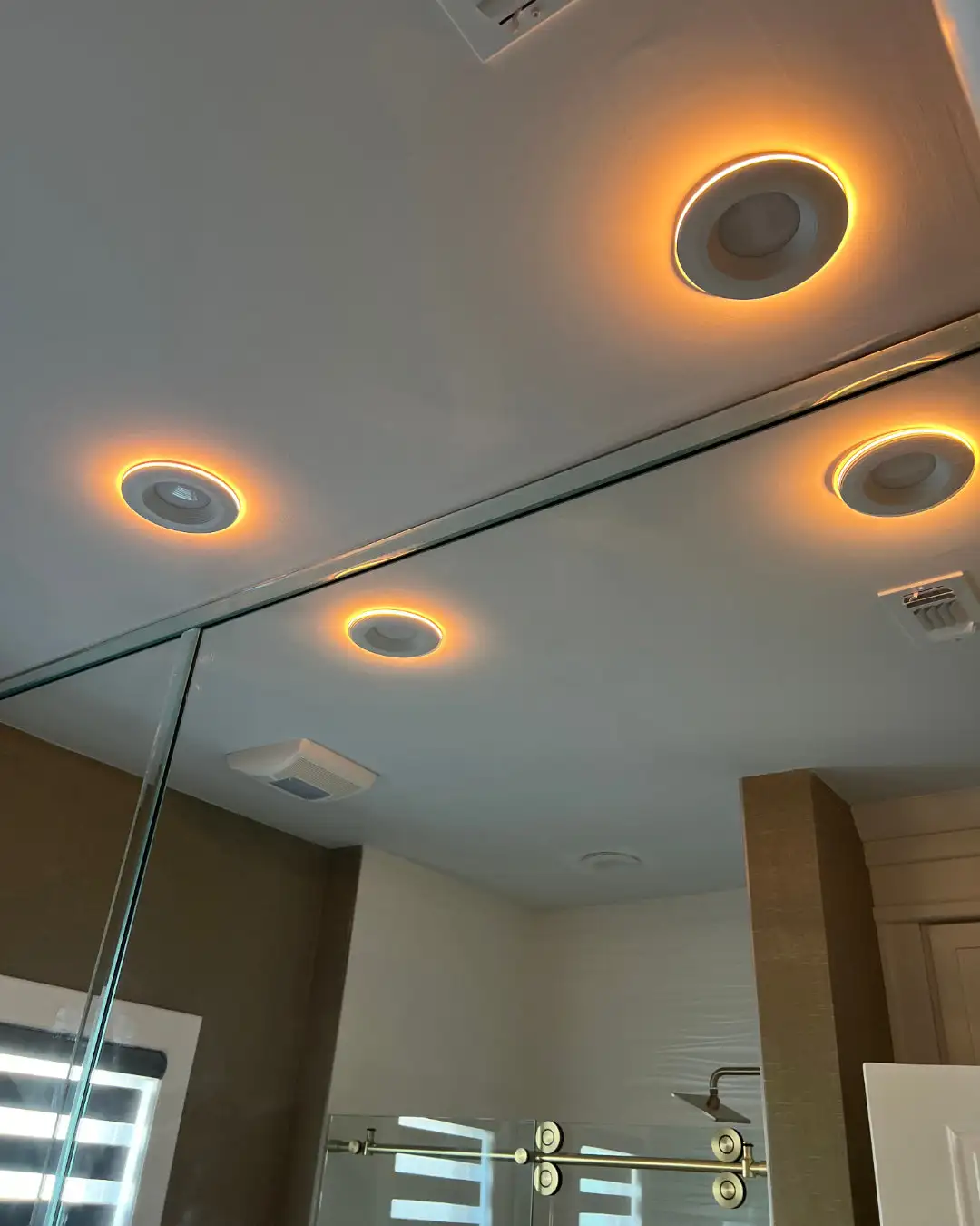 bathroom light upgrade electrician services